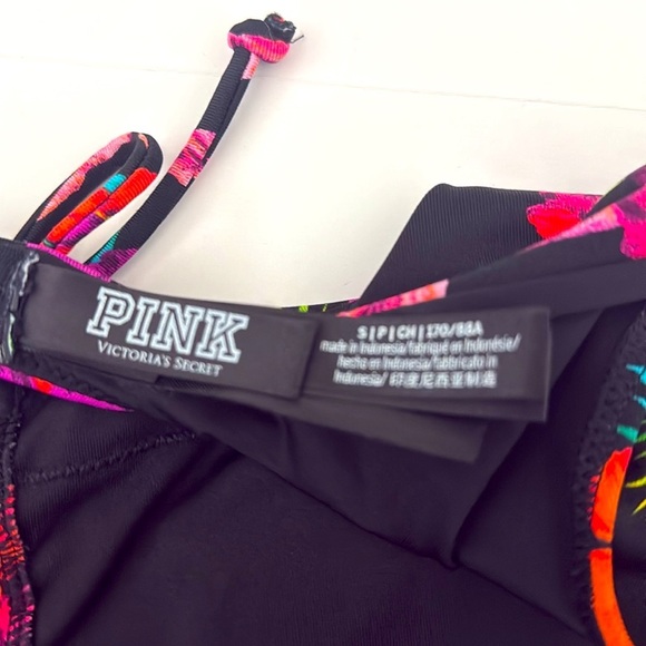 Victoria’s Secret PINK Floral Cutout swimsuit one piece Small - Picture 8 of 8